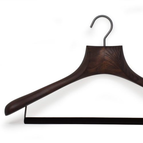 Luxus Holz Anzug-Hänger, hölzernen Kleiderbügel mit bar, festen hölzernen  Kleiderbügel