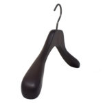 wooden hangers for women's jackets and coats, 38 cm